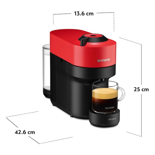 Vertuo Pop Dimensions