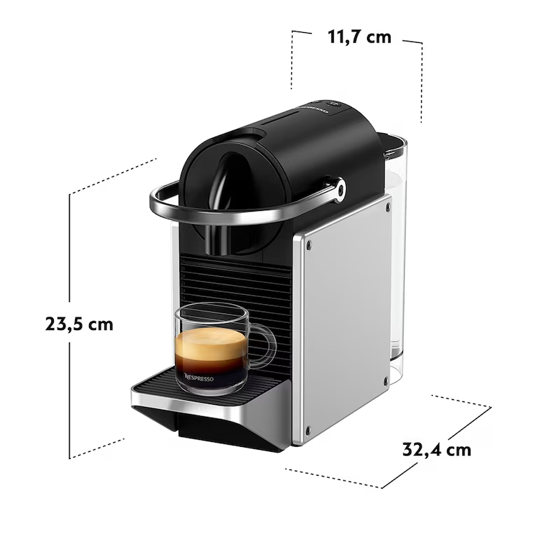 Pixie & Aeroccino Dimensions